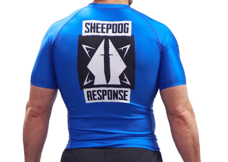 Sheepdog Response Short Sleeve Rashguard Royal Blue